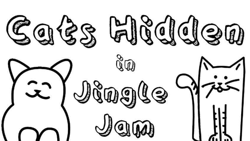 Cats Hidden In Jingle Jam